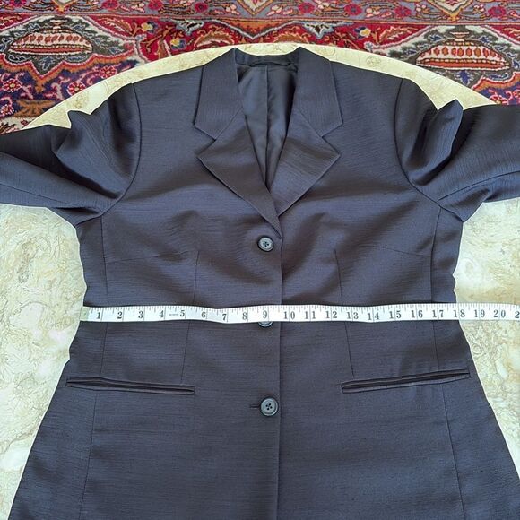 La Moda Amari Atrium Hotel Bangkok 100% Silk Blazer Coat - Picture 13 of 15